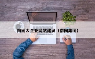 南园大企业网站建设（南园集团）